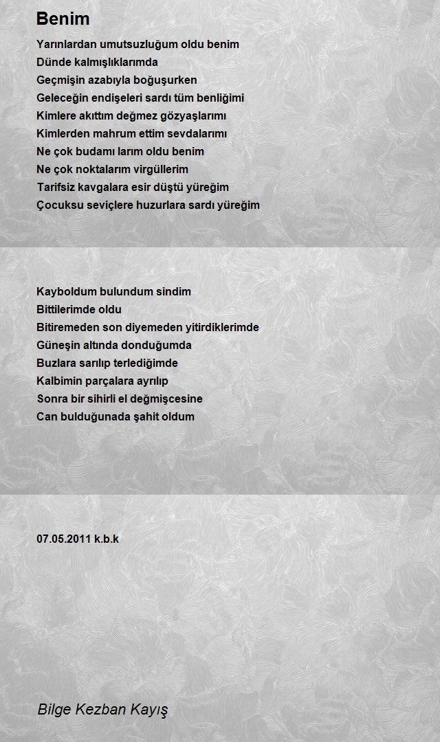 Bilge Kezban Kayış