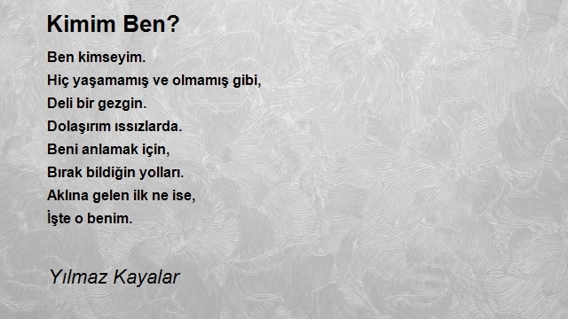 Yılmaz Kayalar