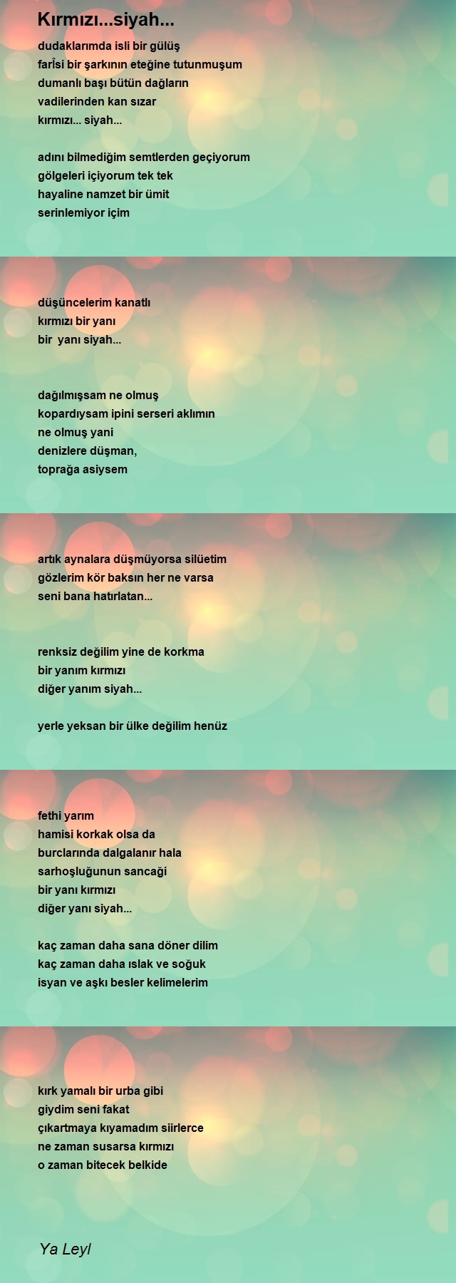 Ya Leyl