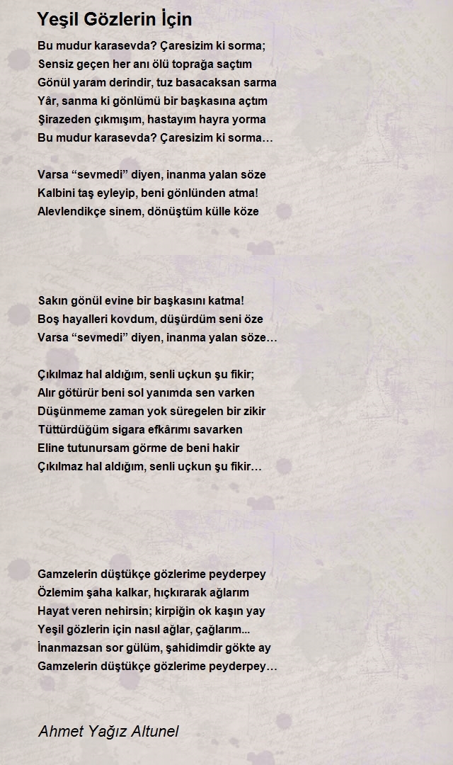 Ahmet Yağız Altunel