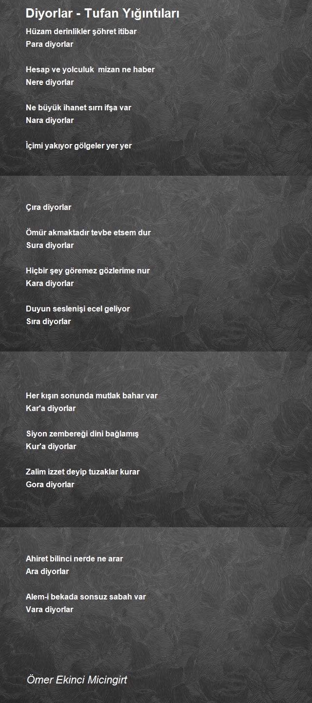 Ömer Ekinci Micingirt