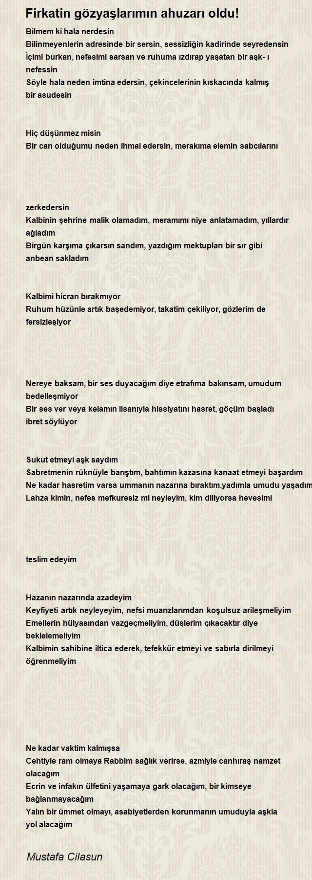 Mustafa Cilasun