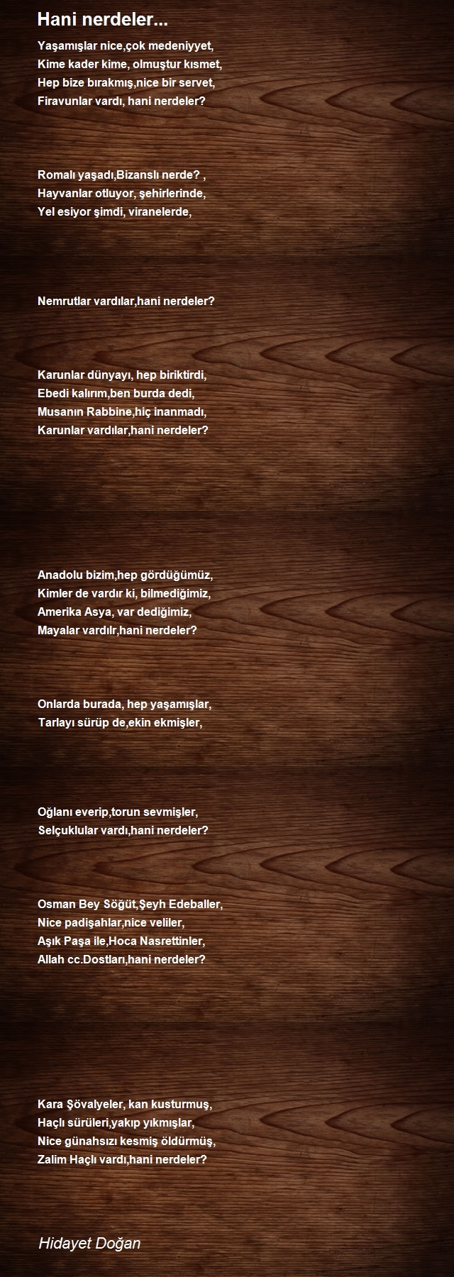 Hidayet Doğan Osmanoğlu