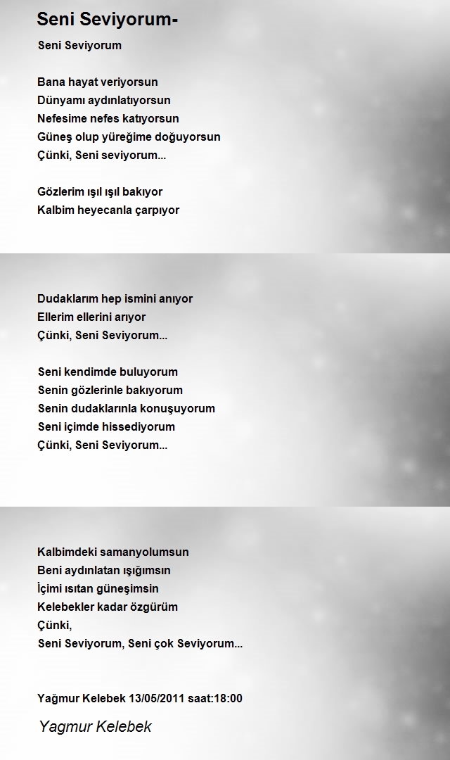 Yagmur Kelebek