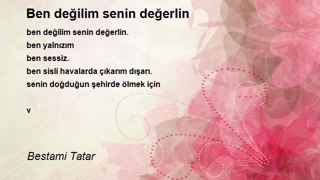 Bestami Tatar