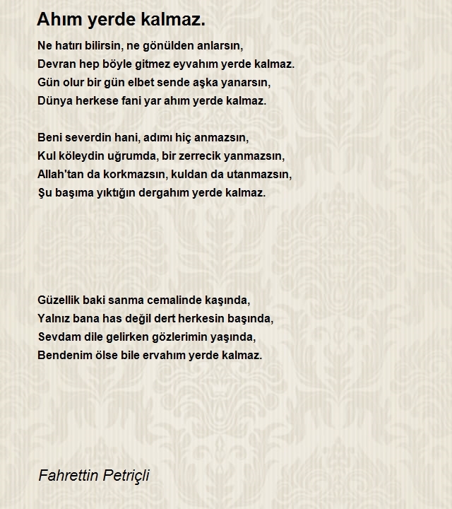 Fahrettin Petriçli