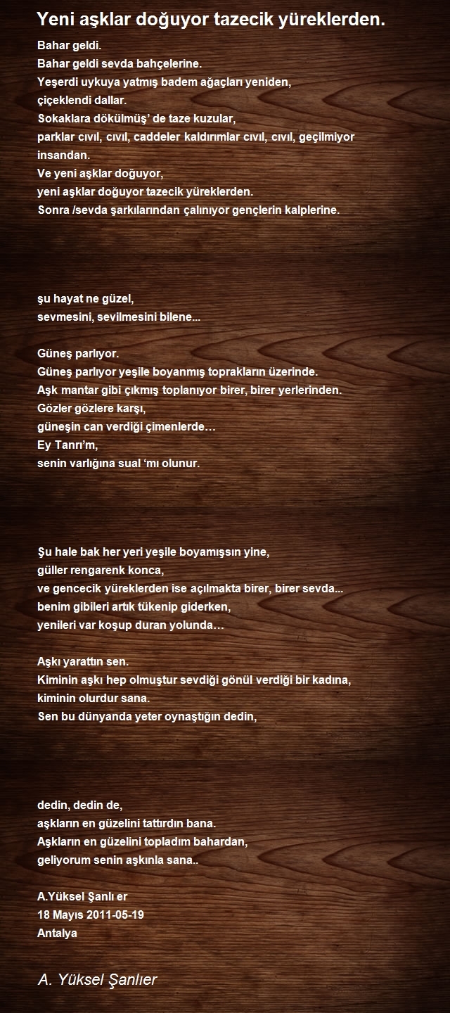 A. Yüksel Şanlıer