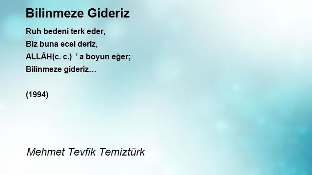 Mehmet Tevfik Temiztürk