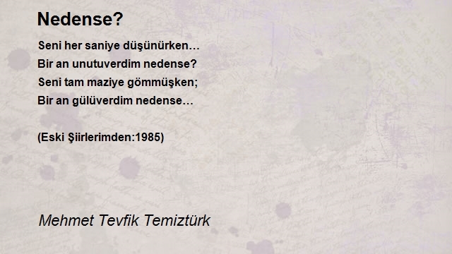 Mehmet Tevfik Temiztürk