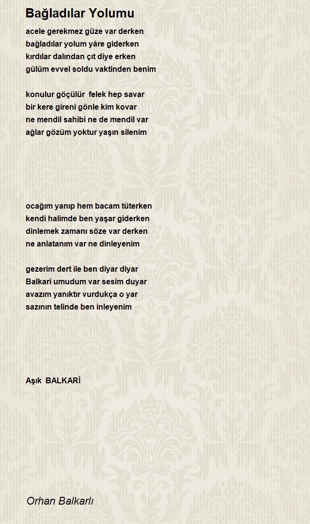 Orhan Balkarlı