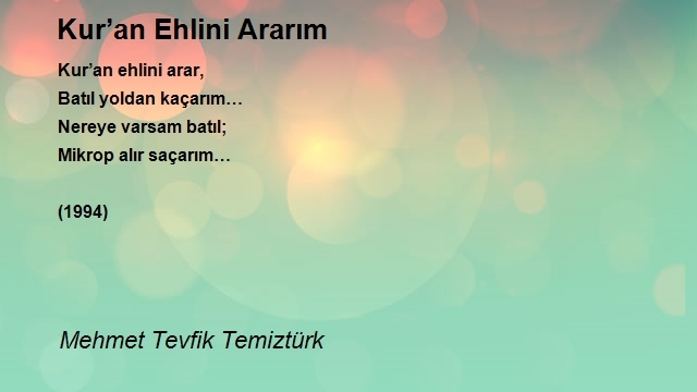 Mehmet Tevfik Temiztürk