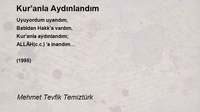 Mehmet Tevfik Temiztürk
