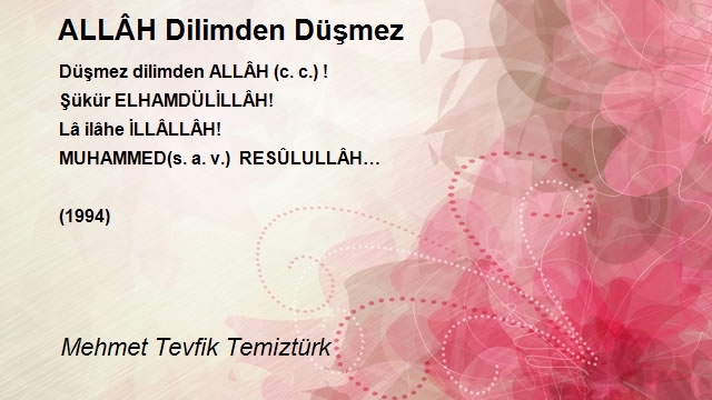 Mehmet Tevfik Temiztürk