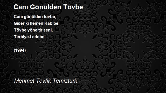Mehmet Tevfik Temiztürk