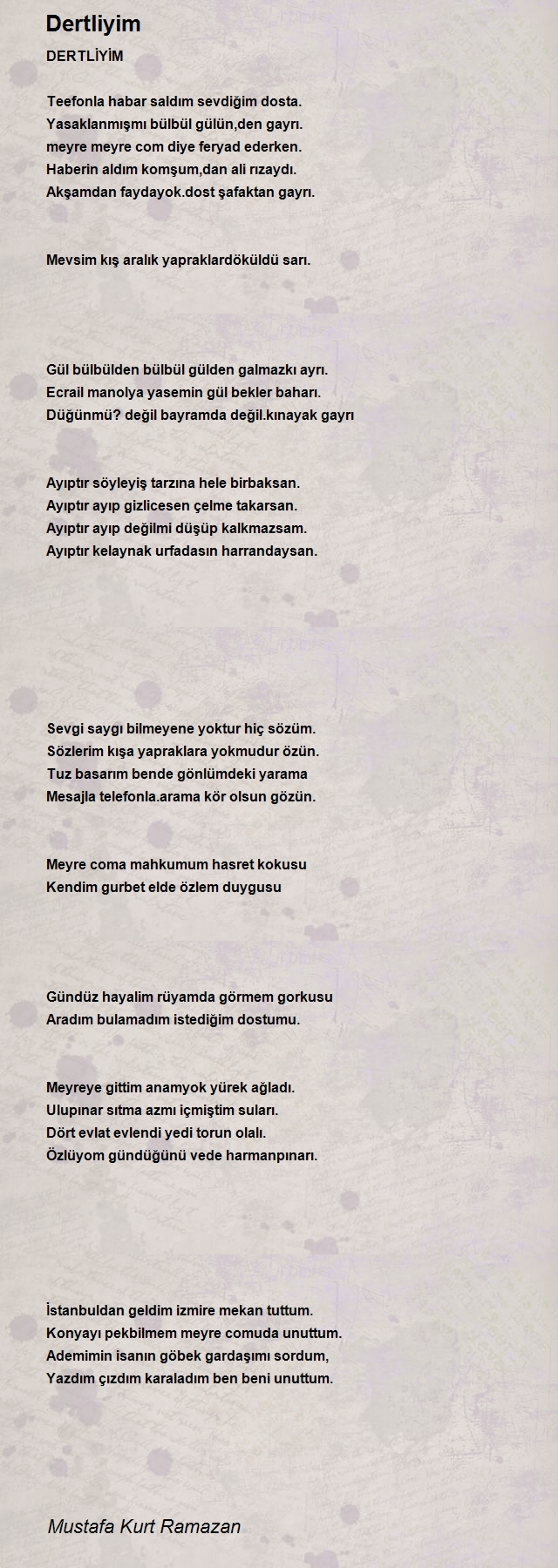 Mustafa Kurt Ramazan