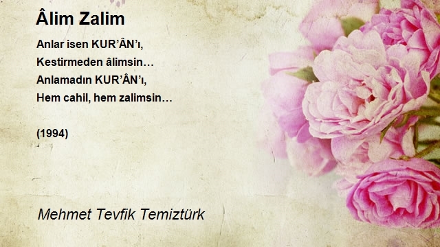 Mehmet Tevfik Temiztürk