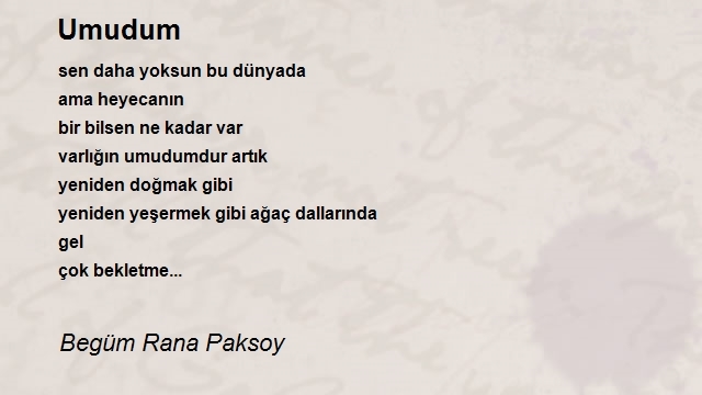 Begüm Rana Paksoy