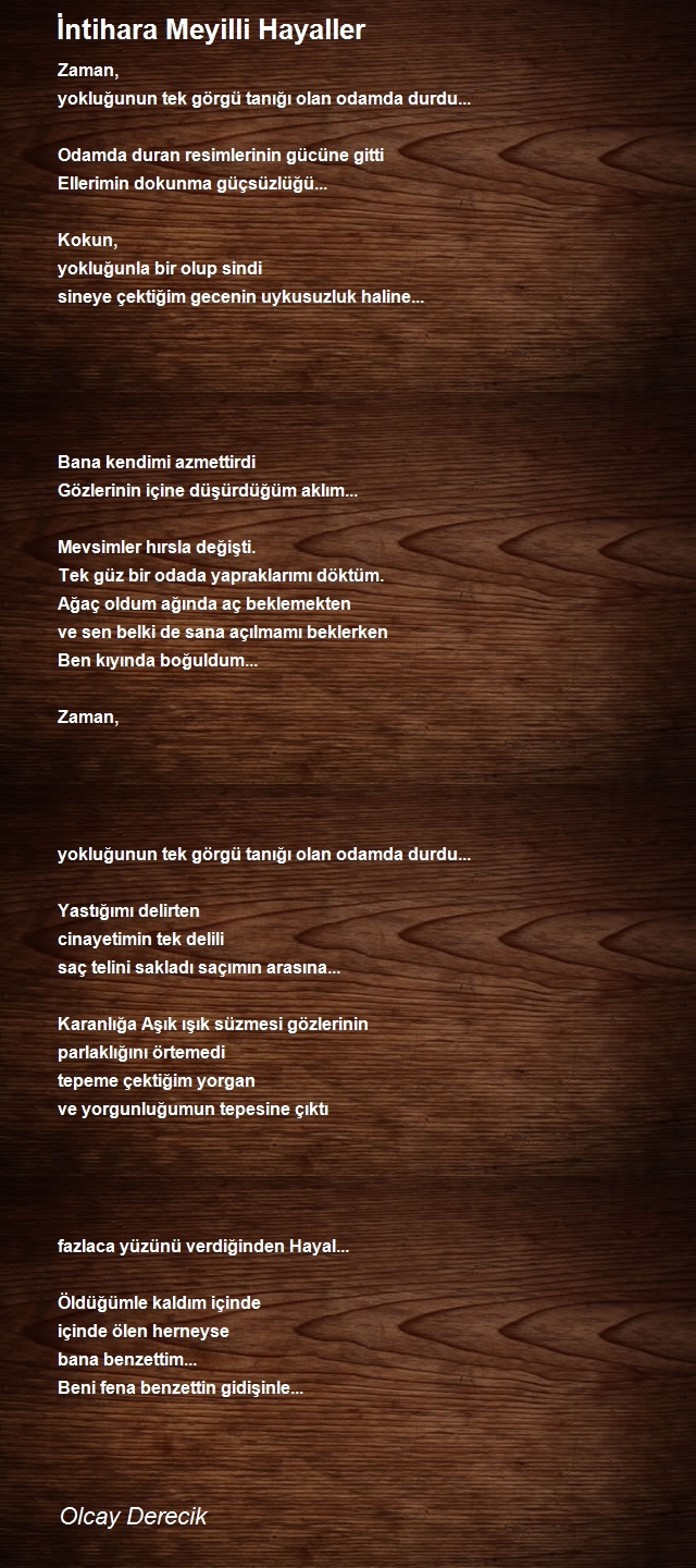 Olcay Derecik