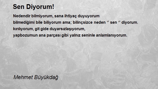 Mehmet Büyükdağ