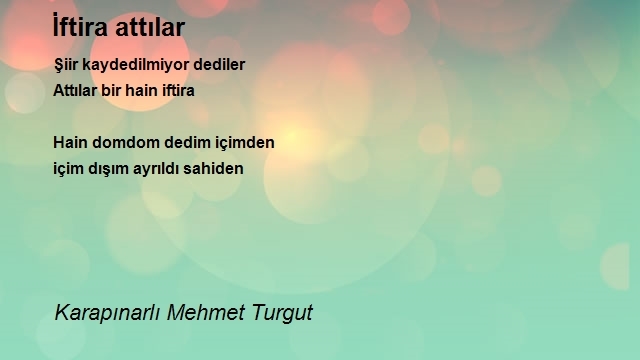 Karapınarlı Mehmet Turgut