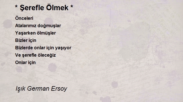 Işık German Ersoy