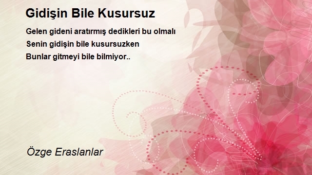 Özge Eraslanlar