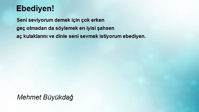 Mehmet Büyükdağ