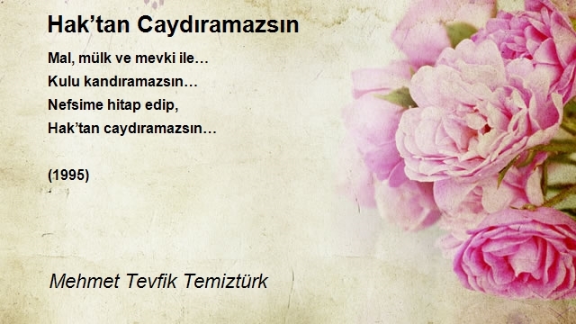 Mehmet Tevfik Temiztürk