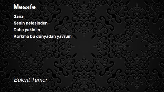 Bulent Tamer