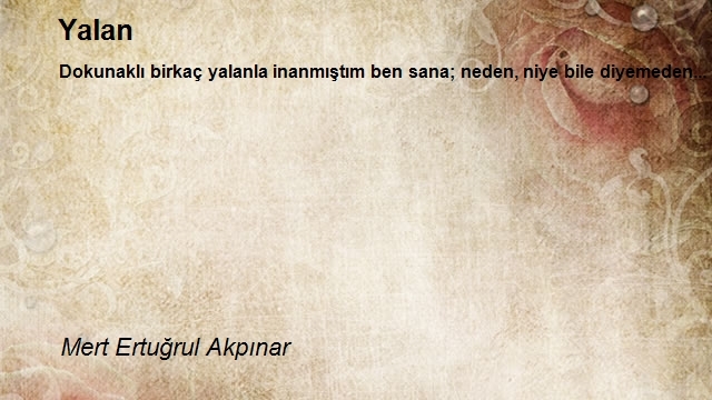 Mert Ertuğrul Akpınar