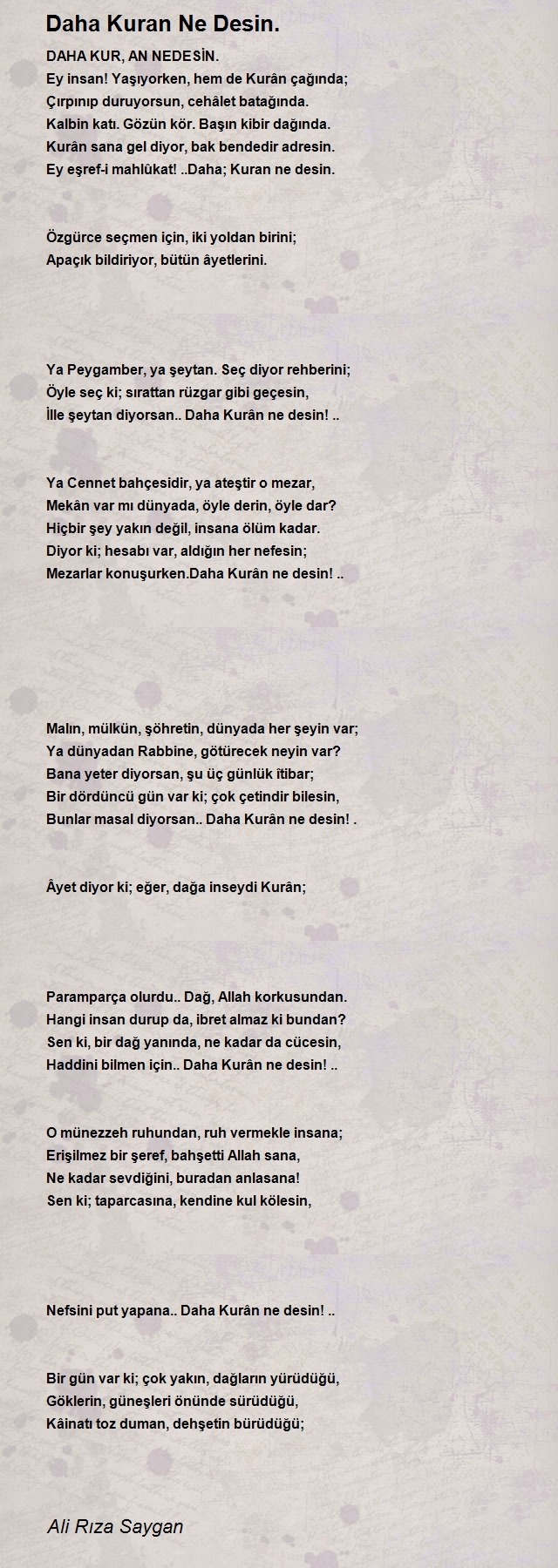 Ali Rıza Saygan