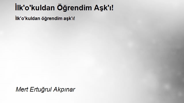 Mert Ertuğrul Akpınar