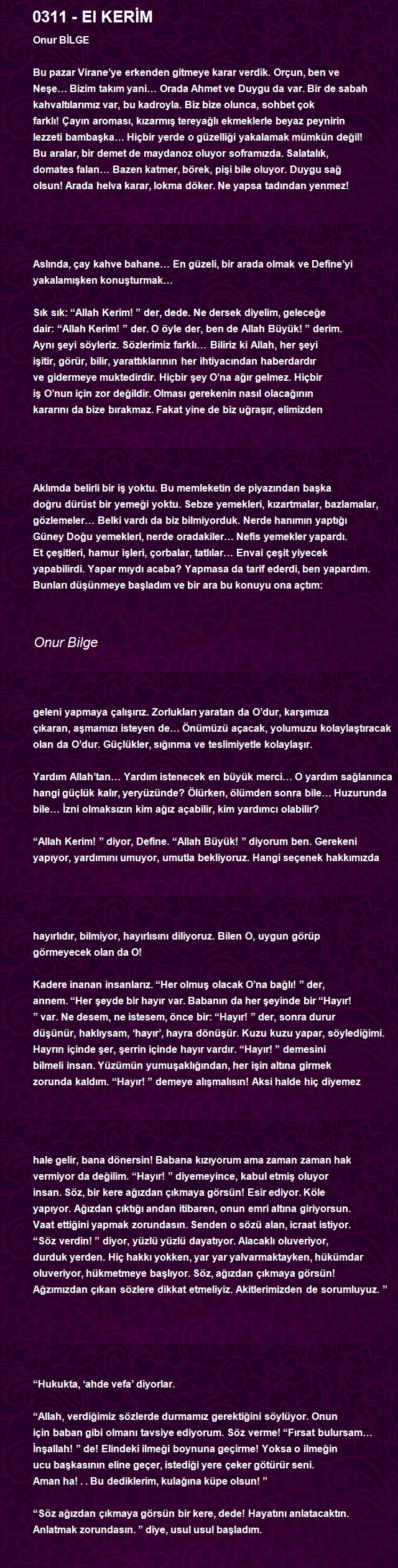 Onur Bilge