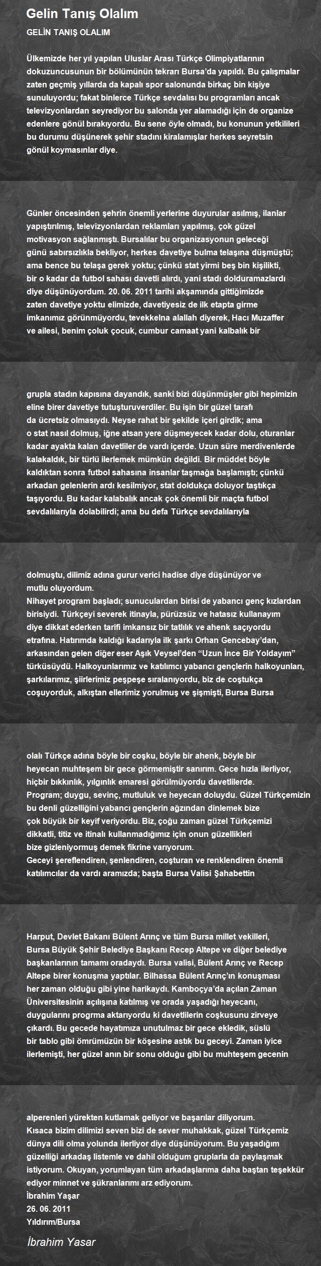 İbrahim Yasar