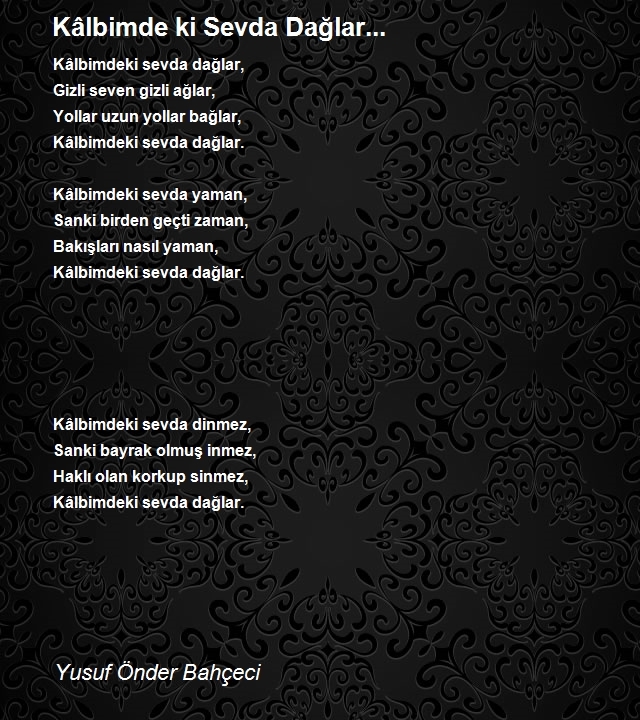 Yusuf Önder Bahçeci