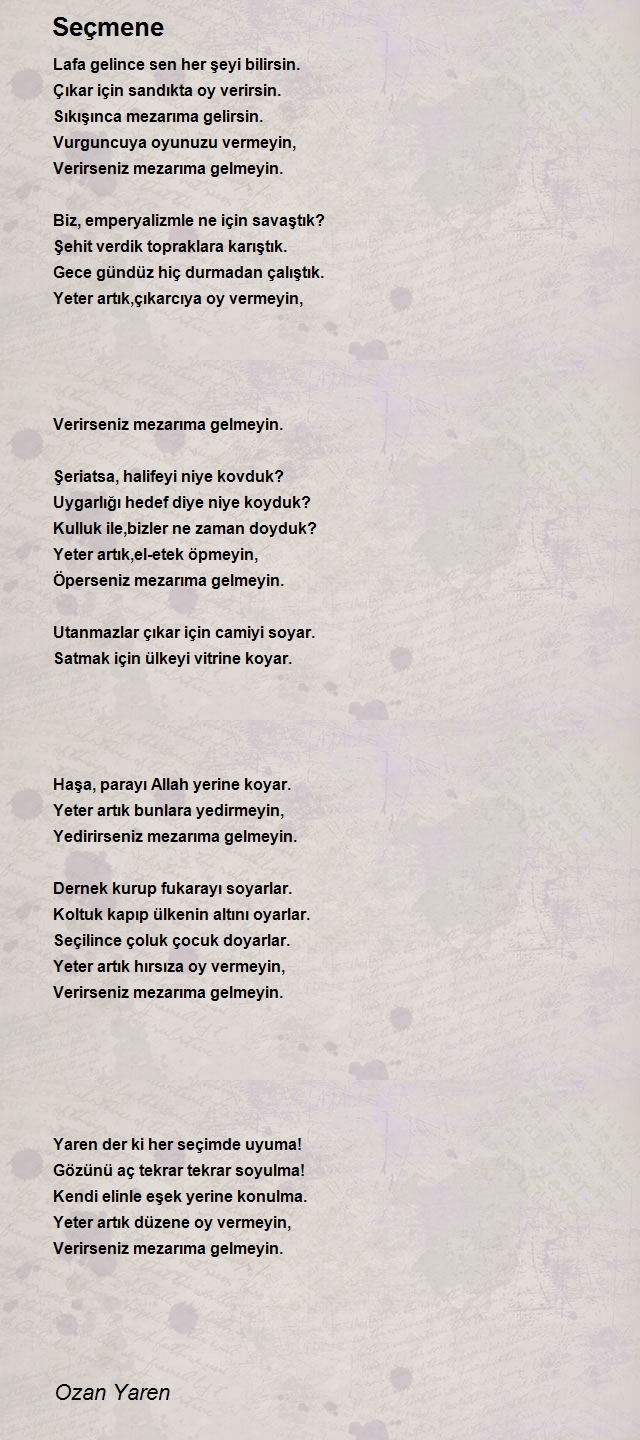 Ozan Yaren