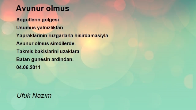 Ufuk Nazım