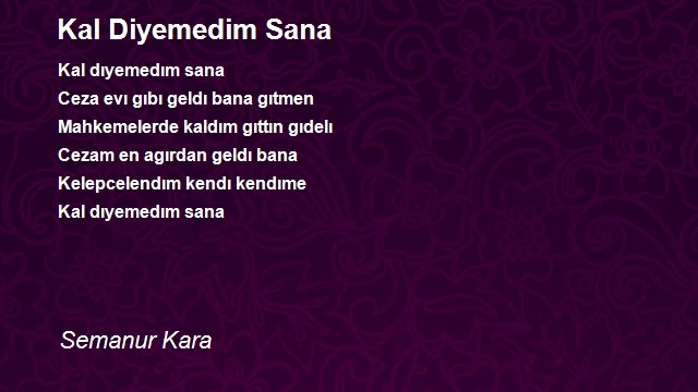 Semanur Kara