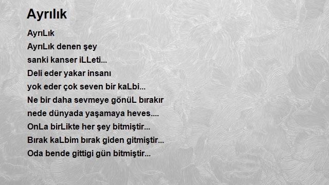 Kalbi Baharım