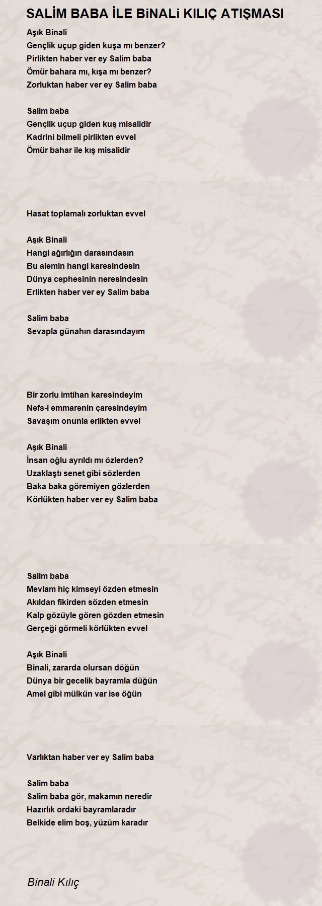 Binali Kılıç