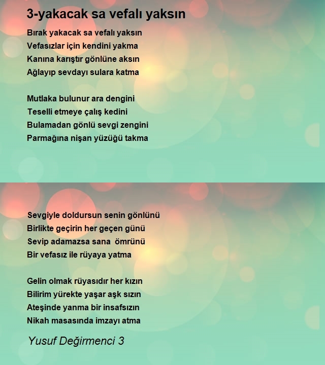 Yusuf Değirmenci 3