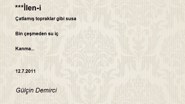 Gülçin Demirci
