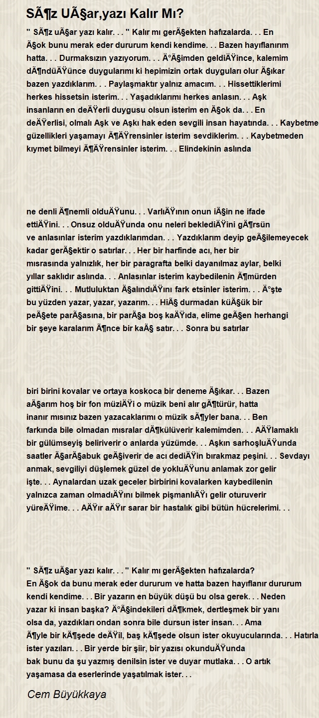 Cem Büyükkaya