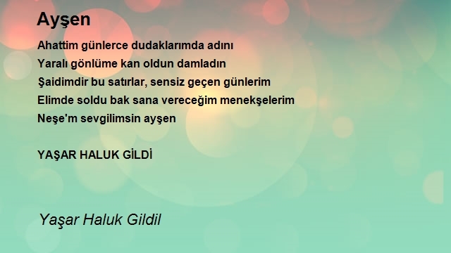 Yaşar Haluk Gildil