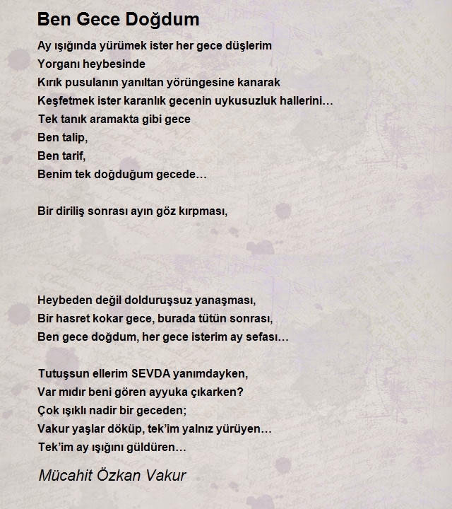 Mücahit Özkan Vakur