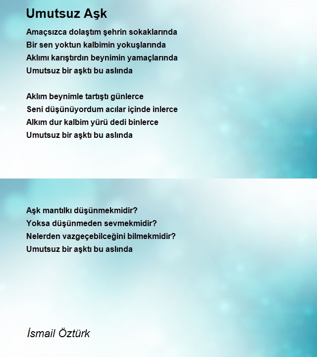 İsmail Öztürk