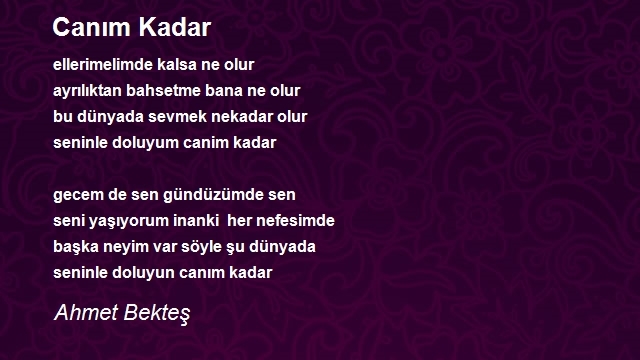 Ahmet Bekteş