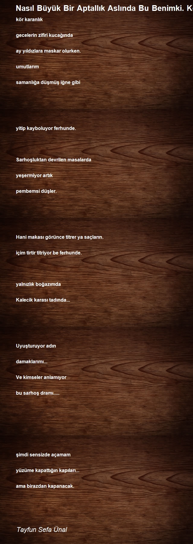 Tayfun Sefa Ünal