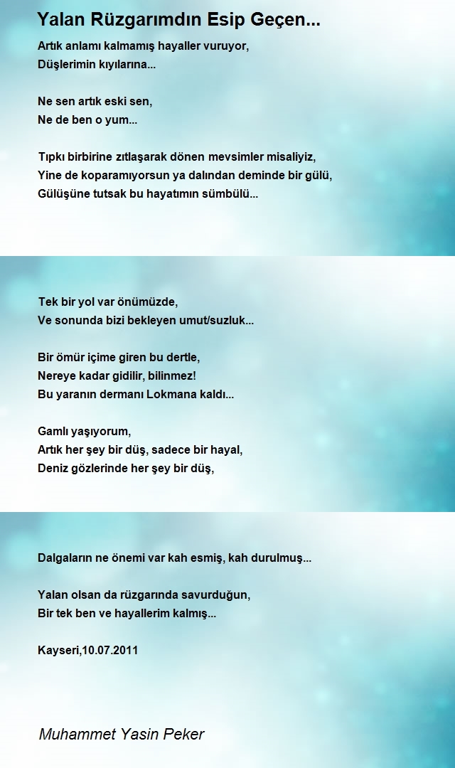Muhammet Yasin Peker