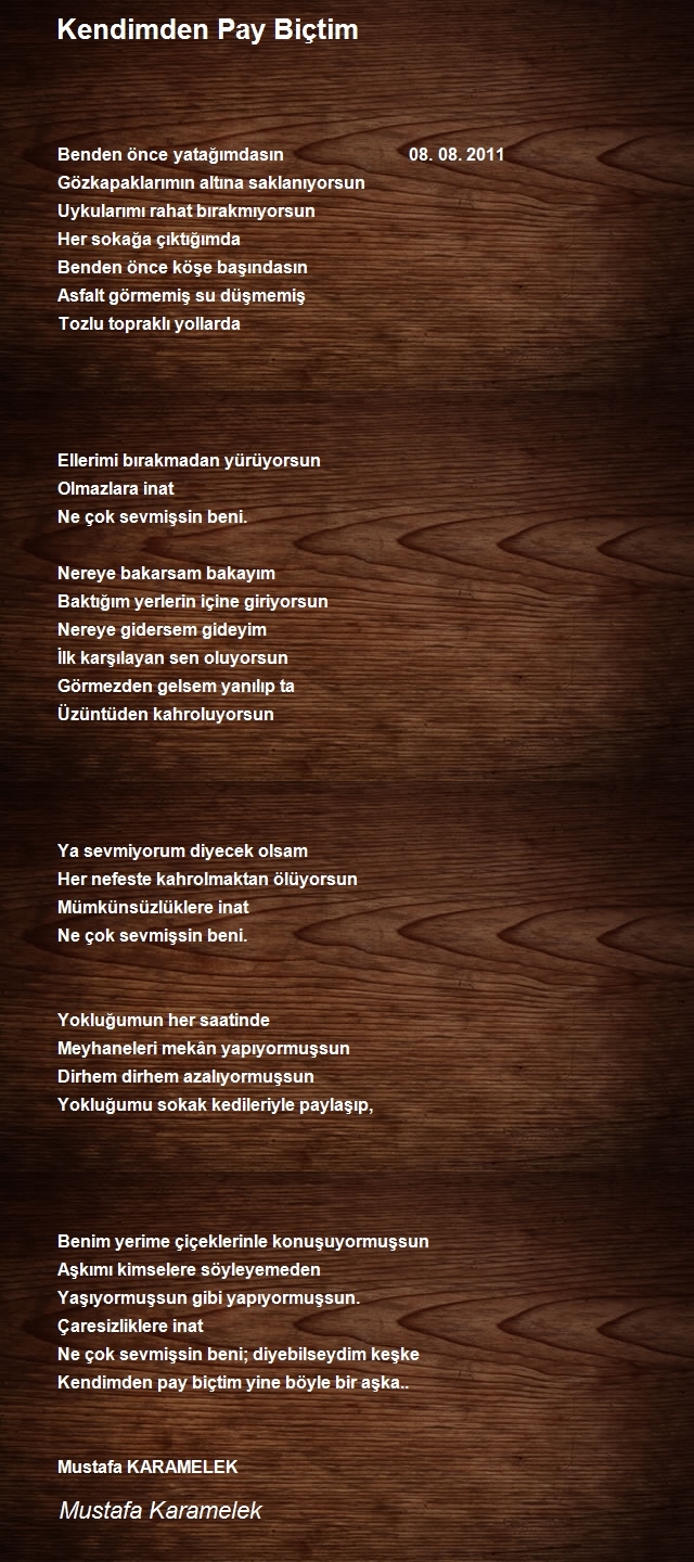 Mustafa Karamelek